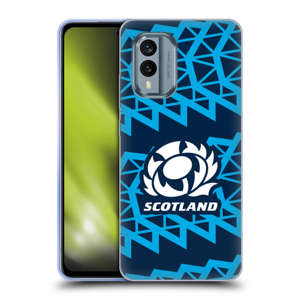 Scotland Rugby 2025/26 Crest Kit Training Soft Gel Case for Nokia X30