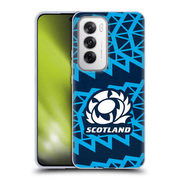 Scotland Rugby 2025/26 Crest Kit Training Soft Gel Case for OPPO Reno12 5G