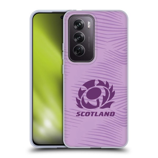 Scotland Rugby 2025/26 Crest Kit Away Soft Gel Case for OPPO Reno12 Pro 5G