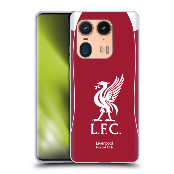 Liverpool Football Club 2025/26 Kit Home Soft Gel Case for Motorola Edge 50 Ultra/X50 Ultra
