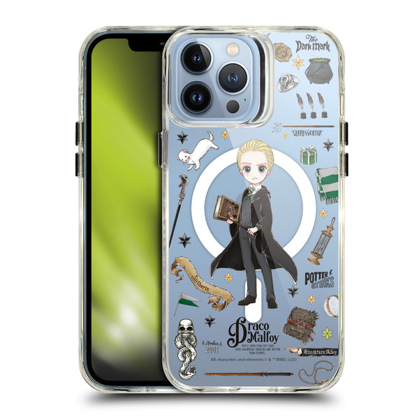 Harry Potter Magical Icons Draco Malfoy SHOCKPROOF BUMPER CASE COMPATIBLE WITH Apple iPhone 13 Pro Max & MAGSAFE