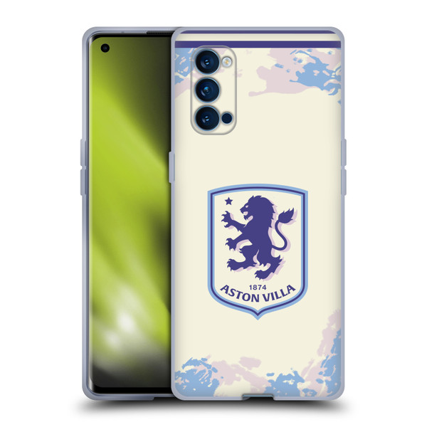 Aston Villa Football Club 2025/26 Crest Kit Third Soft Gel Case for OPPO Reno 4 Pro 5G Aston Villa Football Club 2025/26 Crest Kit Third Soft Gel Case for OPPO Reno 4 Pro 5G