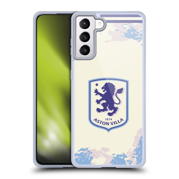 Aston Villa Football Club 2025/26 Crest Kit Third Soft Gel Case for Samsung Galaxy S21+ 5G Aston Villa Football Club 2025/26 Crest Kit Third Soft Gel Case for Samsung Galaxy S21+ 5G