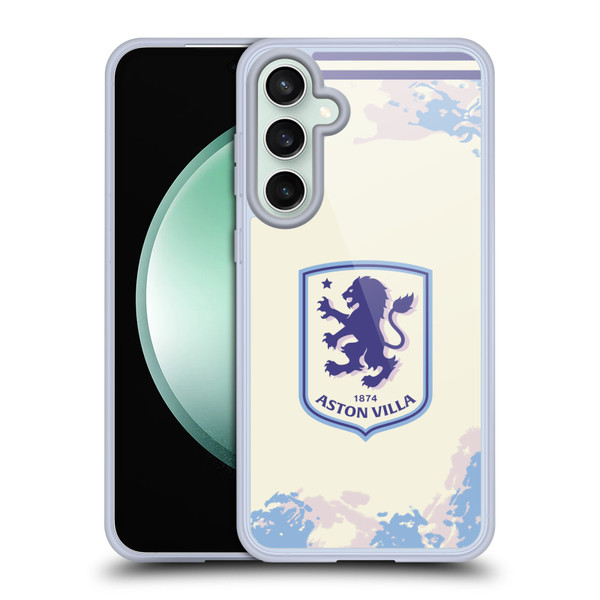 Aston Villa Football Club 2025/26 Crest Kit Third Soft Gel Case for Samsung Galaxy S23 FE 5G