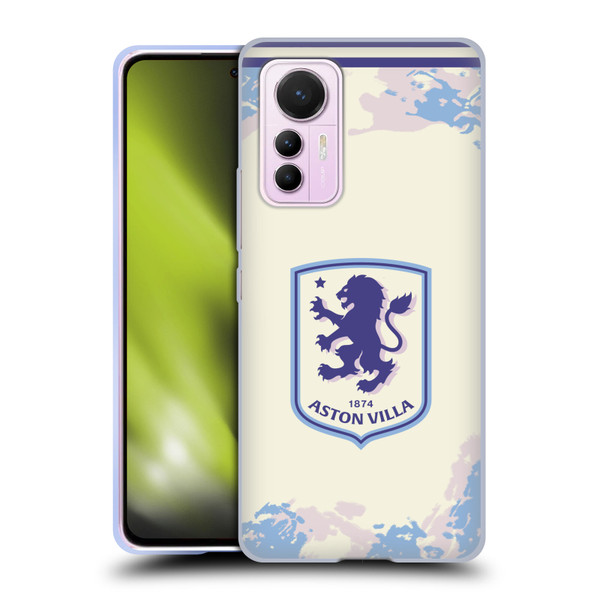 Aston Villa Football Club 2025/26 Crest Kit Third Soft Gel Case for Xiaomi 12 Lite
