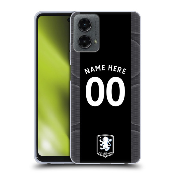 Aston Villa Football Club Custom 2025/26 Trikot Away Soft Gel Case for Motorola Moto G (2024)