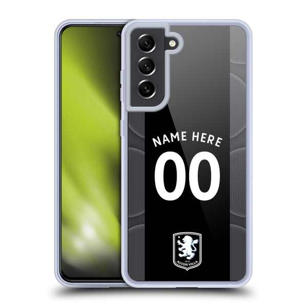 Aston Villa Football Club Custom 2025/26 Trikot Away Soft Gel Case for Samsung Galaxy S21 FE 5G