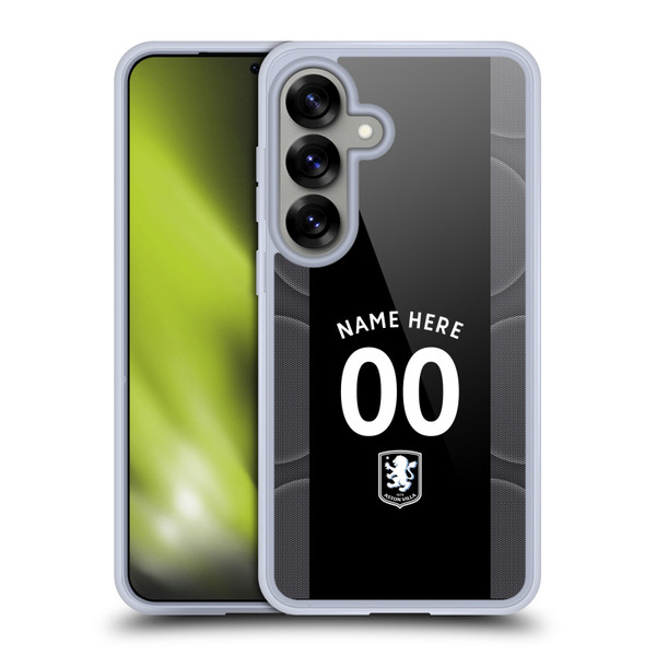 Aston Villa Football Club Custom 2025/26 Trikot Away Soft Gel Case for Samsung Galaxy S25