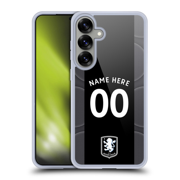 Aston Villa Football Club Custom 2025/26 Trikot Away Soft Gel Case for Samsung Galaxy S25+
