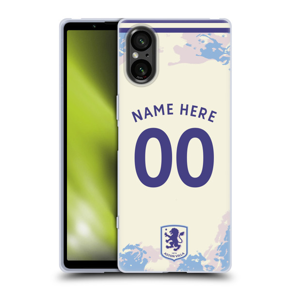 Aston Villa Football Club Custom 2025/26 Trikot Third Soft Gel Case for Sony Xperia 5 V 5G Aston Villa Football Club Custom 2025/26 Trikot Third Soft Gel Case for Sony Xperia 5 V 5G