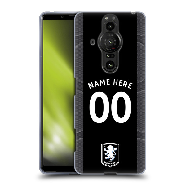 Aston Villa Football Club Custom 2025/26 Trikot Away Soft Gel Case for Sony Xperia Pro-I