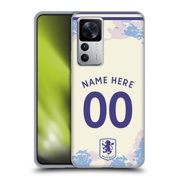 Aston Villa Football Club Custom 2025/26 Trikot Third Soft Gel Case for Xiaomi 12T 5G / 12T Pro 5G / Redmi K50 Ultra 5G