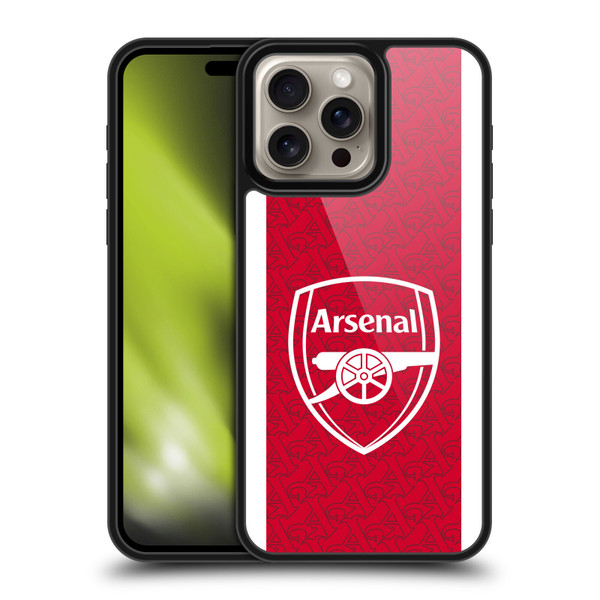 Arsenal FC 2025/26 Kit Home Gel Armour Case For Apple iPhone 16 Pro Max
