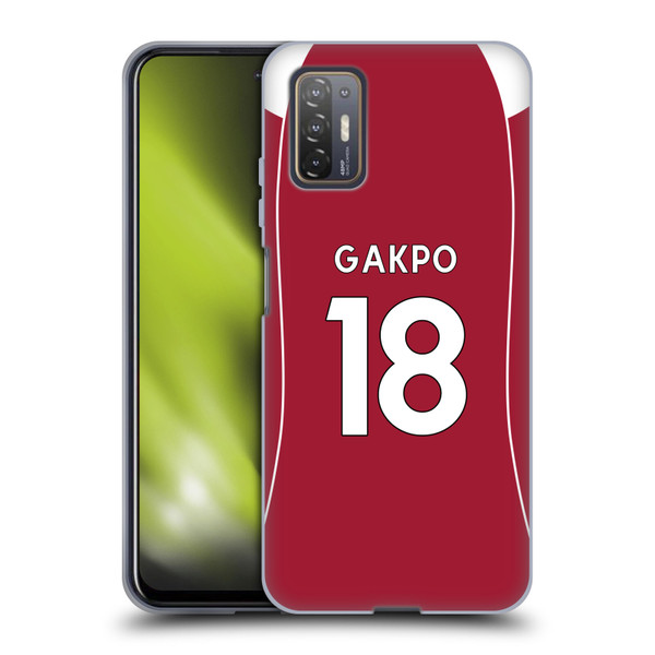 Liverpool Football Club 2025/26 Players Home Kit 2nd Group Cody Gakpo Soft Gel Case for HTC Desire 21 Pro 5G Liverpool Football Club 2025/26 Players Home Kit 2nd Group Cody Gakpo Soft Gel Case for HTC Desire 21 Pro 5G
