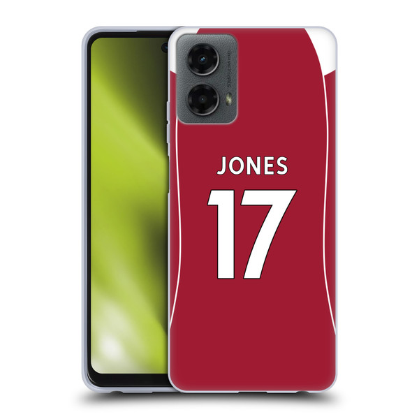Liverpool Football Club 2025/26 Players Home Kit 2nd Group Curtis Jones Soft Gel Case for Motorola Moto G (2024) Liverpool Football Club 2025/26 Players Home Kit 2nd Group Curtis Jones Soft Gel Case for Motorola Moto G (2024)