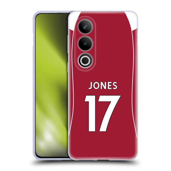 Liverpool Football Club 2025/26 Players Home Kit 2nd Group Curtis Jones Soft Gel Case for OPPO OnePlus Ace 3V 5G