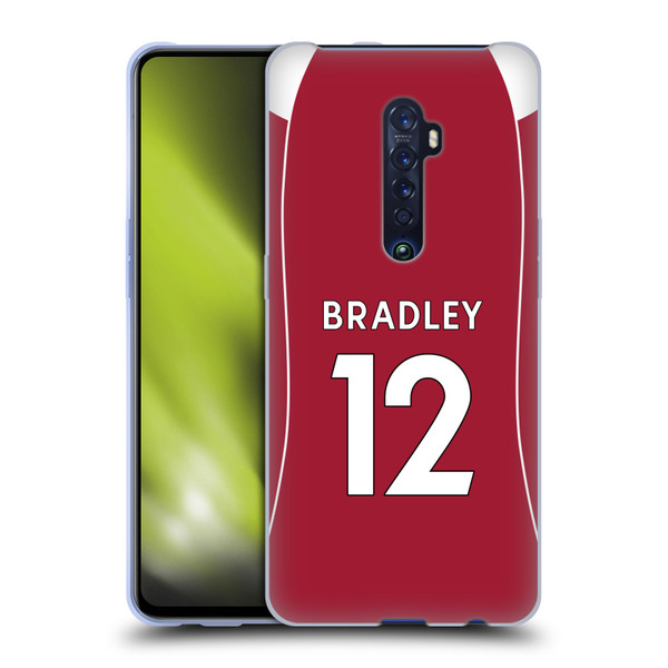 Liverpool Football Club 2025/26 Players Home Kit 2nd Group Conor Bradley Soft Gel Case for OPPO Reno 2 Liverpool Football Club 2025/26 Players Home Kit 2nd Group Conor Bradley Soft Gel Case for OPPO Reno 2