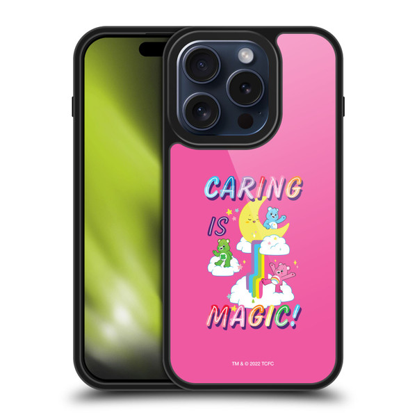 Care Bears 40th Anniversary Caring Is Magic Gel Armour Case For Apple iPhone 15 Pro
