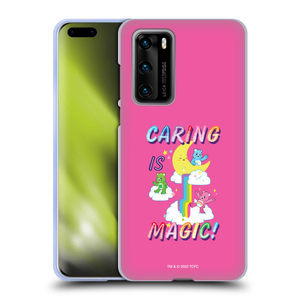 Care Bears 40th Anniversary Caring Is Magic Soft Gel Case for Huawei P40 5G