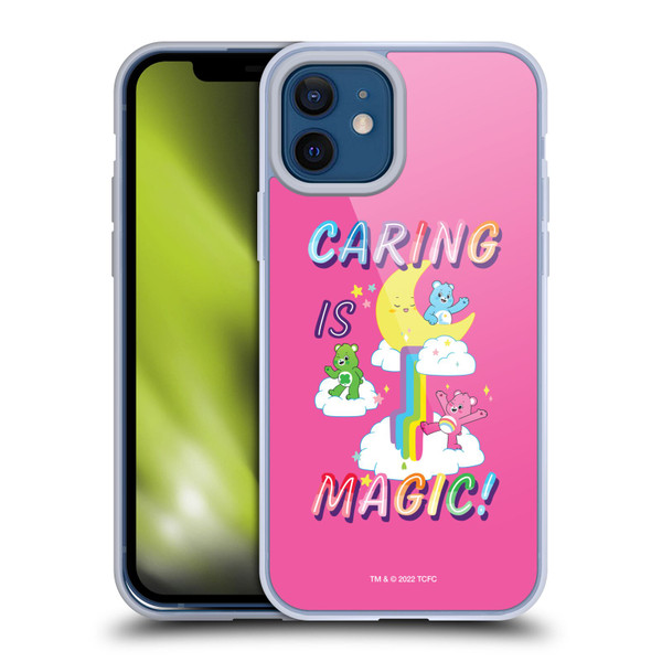 Care Bears 40th Anniversary Caring Is Magic Soft Gel Case for Apple iPhone 12 / iPhone 12 Pro & MagSafe