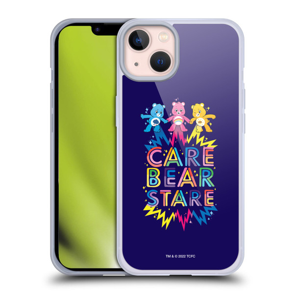 Care Bears 40th Anniversary Stare Soft Gel Case for Apple iPhone 13