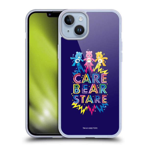 Care Bears 40th Anniversary Stare Soft Gel Case for Apple iPhone 14 Plus & MagSafe