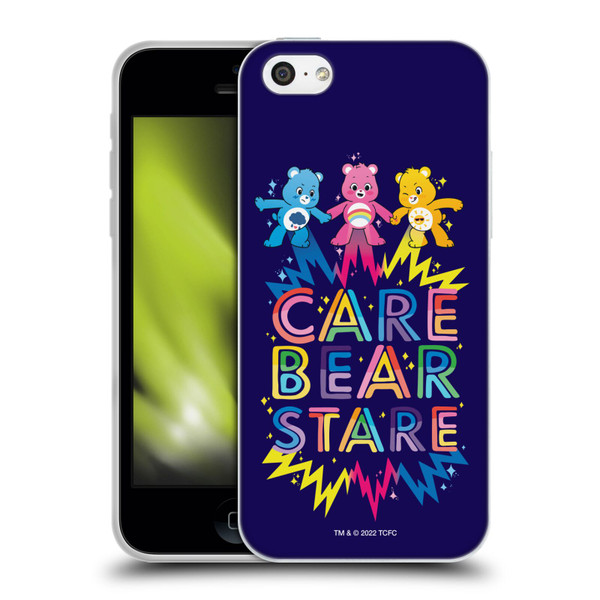 Care Bears 40th Anniversary Stare Soft Gel Case for Apple iPhone 5c