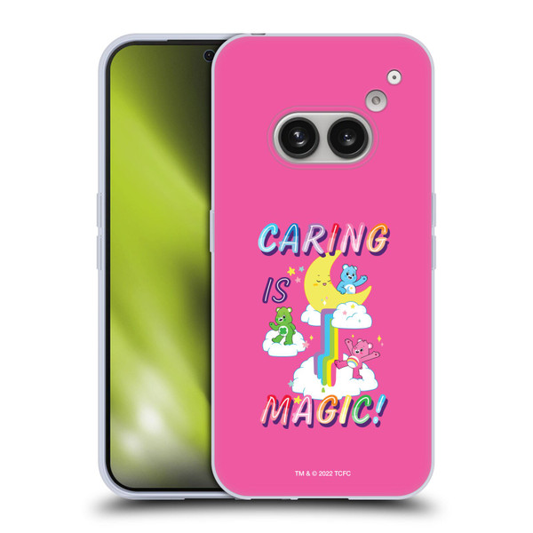 Care Bears 40th Anniversary Caring Is Magic Soft Gel Case for Nothing Phone (2a)