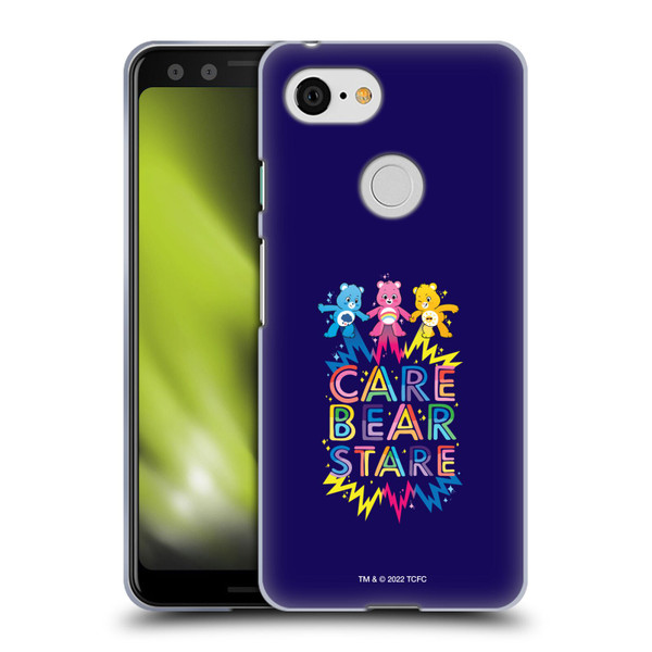 Care Bears 40th Anniversary Stare Soft Gel Case for Google Pixel 3