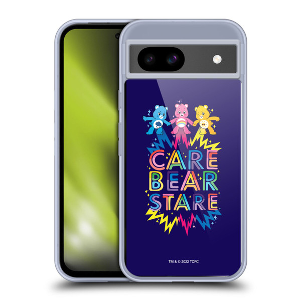 Care Bears 40th Anniversary Stare Soft Gel Case for Google Pixel 8a