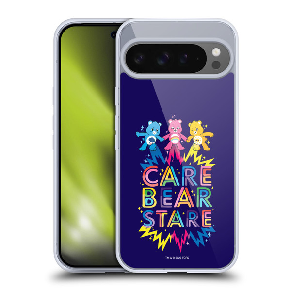 Care Bears 40th Anniversary Stare Soft Gel Case for Google Pixel 9 Pro XL