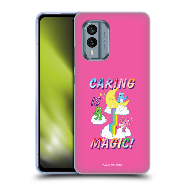 Care Bears 40th Anniversary Caring Is Magic Soft Gel Case for Nokia X30