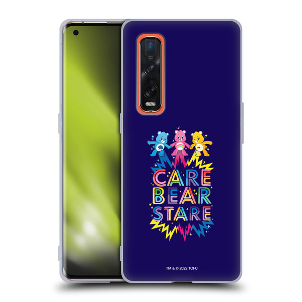 Care Bears 40th Anniversary Stare Soft Gel Case for OPPO Find X2 Pro 5G