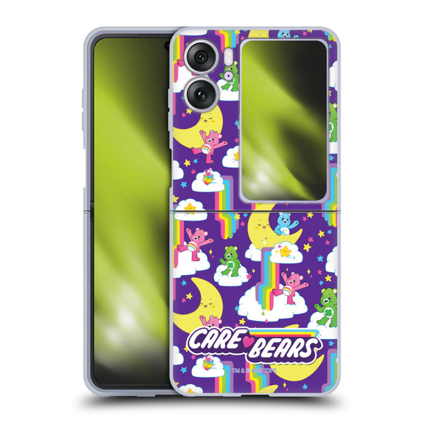 Care Bears 40th Anniversary Rainbow Falls Soft Gel Case for OPPO Find N2 Flip