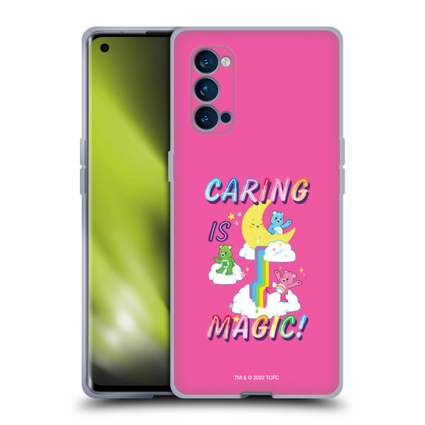 Care Bears 40th Anniversary Caring Is Magic Soft Gel Case for OPPO Reno 4 Pro 5G