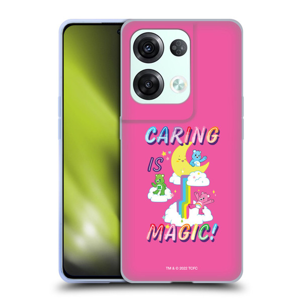 Care Bears 40th Anniversary Caring Is Magic Soft Gel Case for OPPO Reno8 Pro