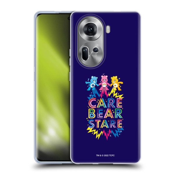 Care Bears 40th Anniversary Stare Soft Gel Case for OPPO Reno11