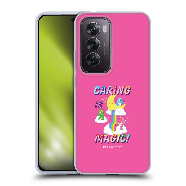 Care Bears 40th Anniversary Caring Is Magic Soft Gel Case for OPPO Reno12 Pro 5G