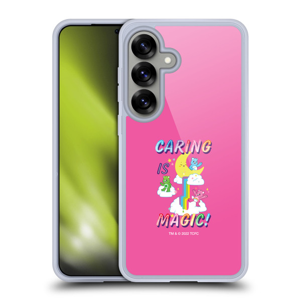 Care Bears 40th Anniversary Caring Is Magic Soft Gel Case for Samsung Galaxy S25 & MagSafe