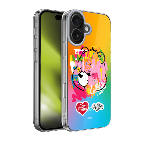 Care Bears Graffiti Collection by Murwalls Gradient Soft Gel Case for Apple iPhone 17