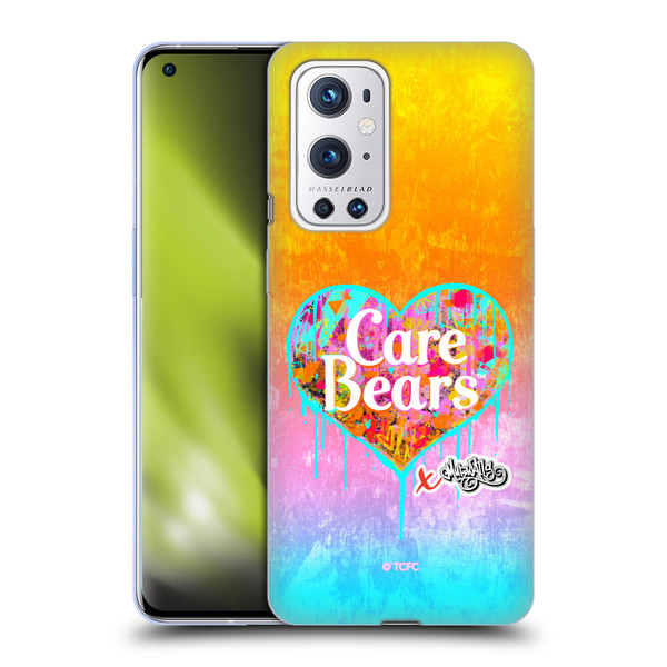 Care Bears Graffiti Collection by Murwalls Heart Tag Soft Gel Case for OnePlus 9 Pro
