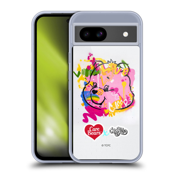 Care Bears Graffiti Collection by Murwalls Painted Soft Gel Case for Google Pixel 8a