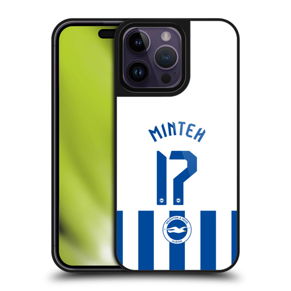 Brighton & Hove Albion F.C 2025/26 Players Home Kit Yankuba Minteh Gel Armour Case For Apple iPhone 14 Pro Max Brighton & Hove Albion F.C 2025/26 Players Home Kit Yankuba Minteh Gel Armour Case For Apple iPhone 14 Pro Max
