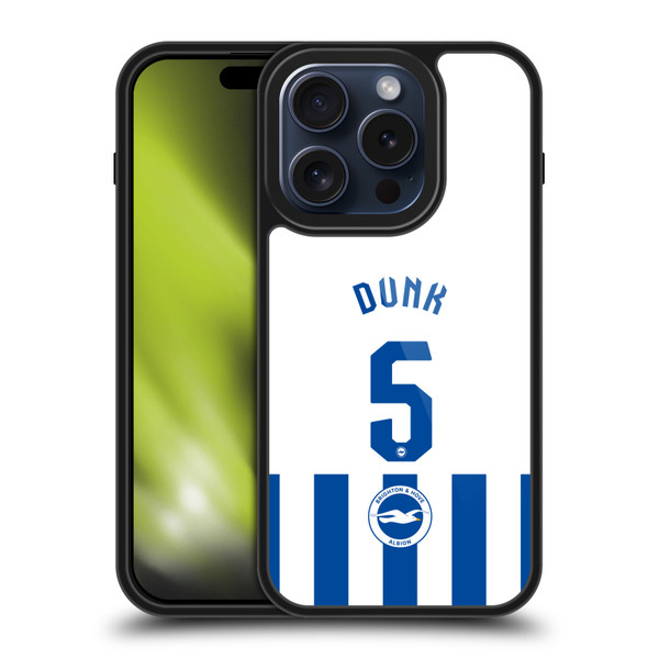 Brighton & Hove Albion F.C 2025/26 Players Home Kit Lewis Dunk Gel Armour Case For Apple iPhone 15 Pro Brighton & Hove Albion F.C 2025/26 Players Home Kit Lewis Dunk Gel Armour Case For Apple iPhone 15 Pro