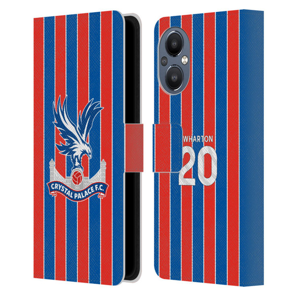 Crystal Palace FC 2025/26 Players Home Kit Adam Wharton Leather Book Wallet Case Cover For OnePlus Nord N20 5G Crystal Palace FC 2025/26 Players Home Kit Adam Wharton Leather Book Wallet Case Cover For OnePlus Nord N20 5G