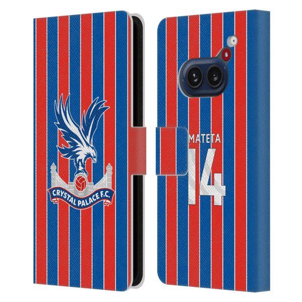 Crystal Palace FC 2025/26 Players Home Kit Jean-Philippe Mateta Leather Book Wallet Case Cover For Nothing Phone (2a) Crystal Palace FC 2025/26 Players Home Kit Jean-Philippe Mateta Leather Book Wallet Case Cover For Nothing Phone (2a)