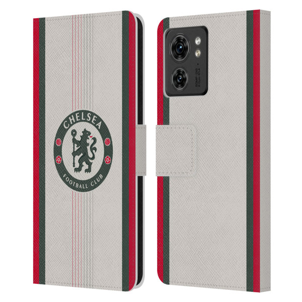 Chelsea Football Club 2025/26 Kit Away Leather Book Wallet Case Cover For Motorola Moto Edge 40/Edge (2023) Chelsea Football Club 2025/26 Kit Away Leather Book Wallet Case Cover For Motorola Moto Edge 40/Edge (2023)