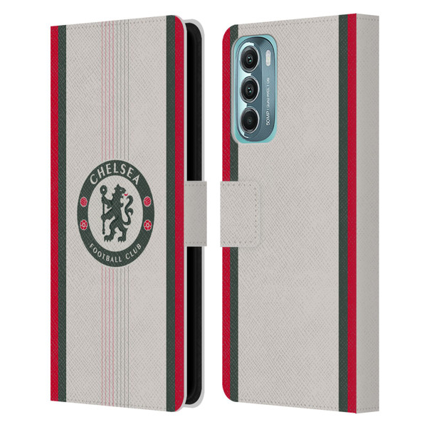 Chelsea Football Club 2025/26 Kit Away Leather Book Wallet Case Cover For Motorola Moto G Stylus 5G (2022)