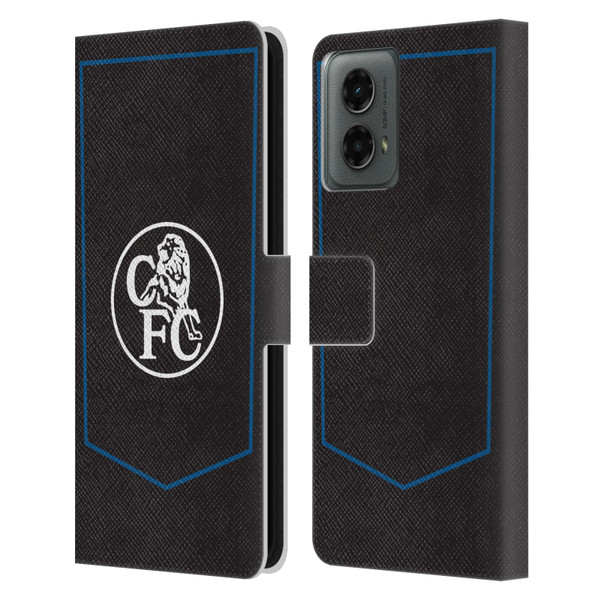Chelsea Football Club 2025/26 Kit Third Leather Book Wallet Case Cover For Motorola Moto G (2024)