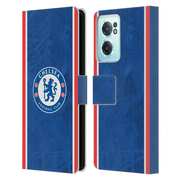 Chelsea Football Club 2025/26 Kit Home Leather Book Wallet Case Cover For OnePlus Nord CE 2 5G